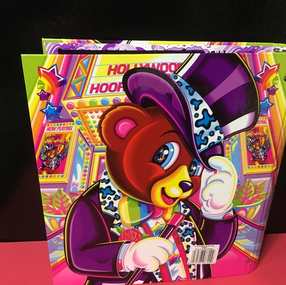 Lisa Frank | Other | Lisa Frank Hollywood Bear Binder | Poshmark
